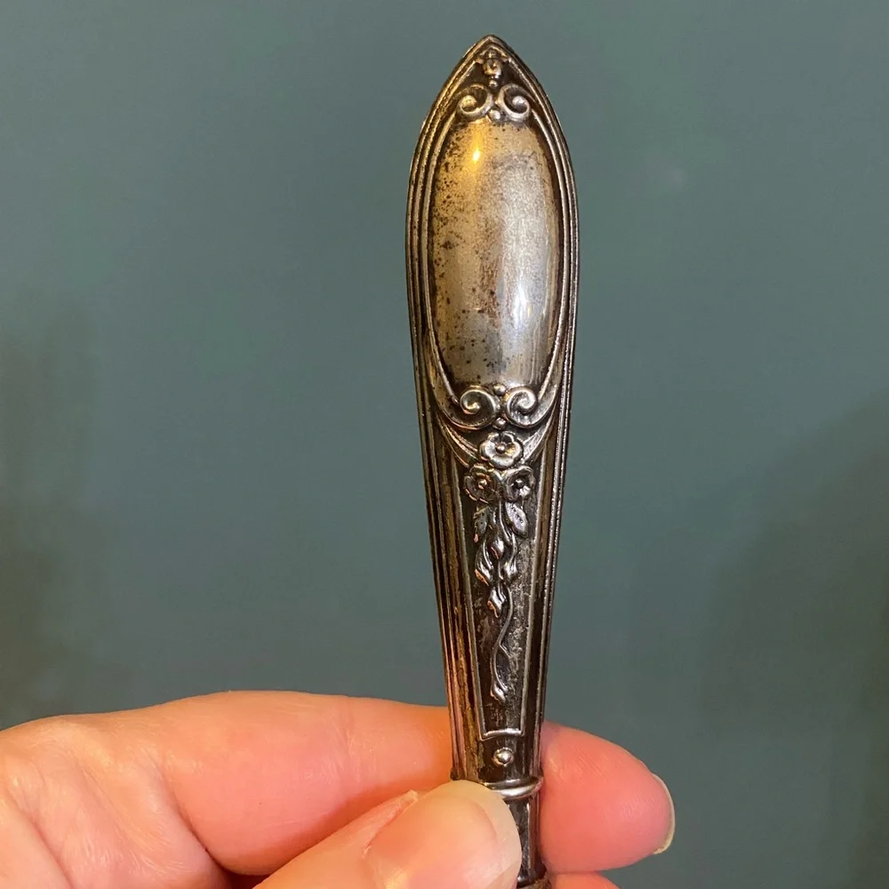 Vintage Pastry Cake Petit Four Server In Original Box